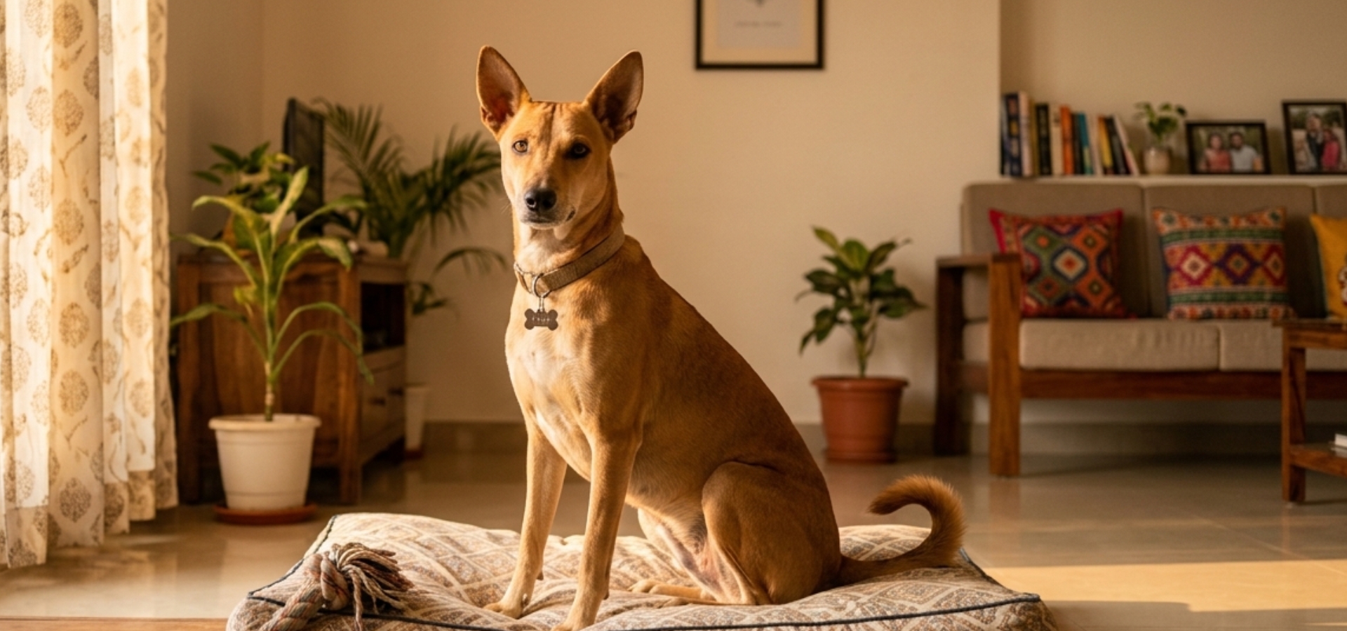 Indian Pariah dog — one of the oldest natural breeds, deserves real food