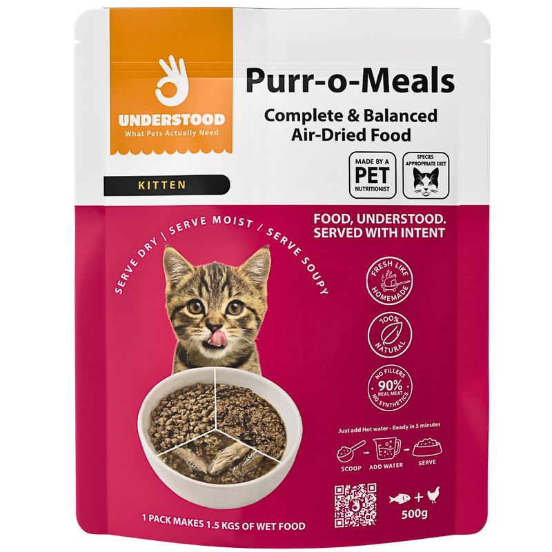 Purr-o-Meals Kitten — FEDIAF growth complete with DHA for brain development