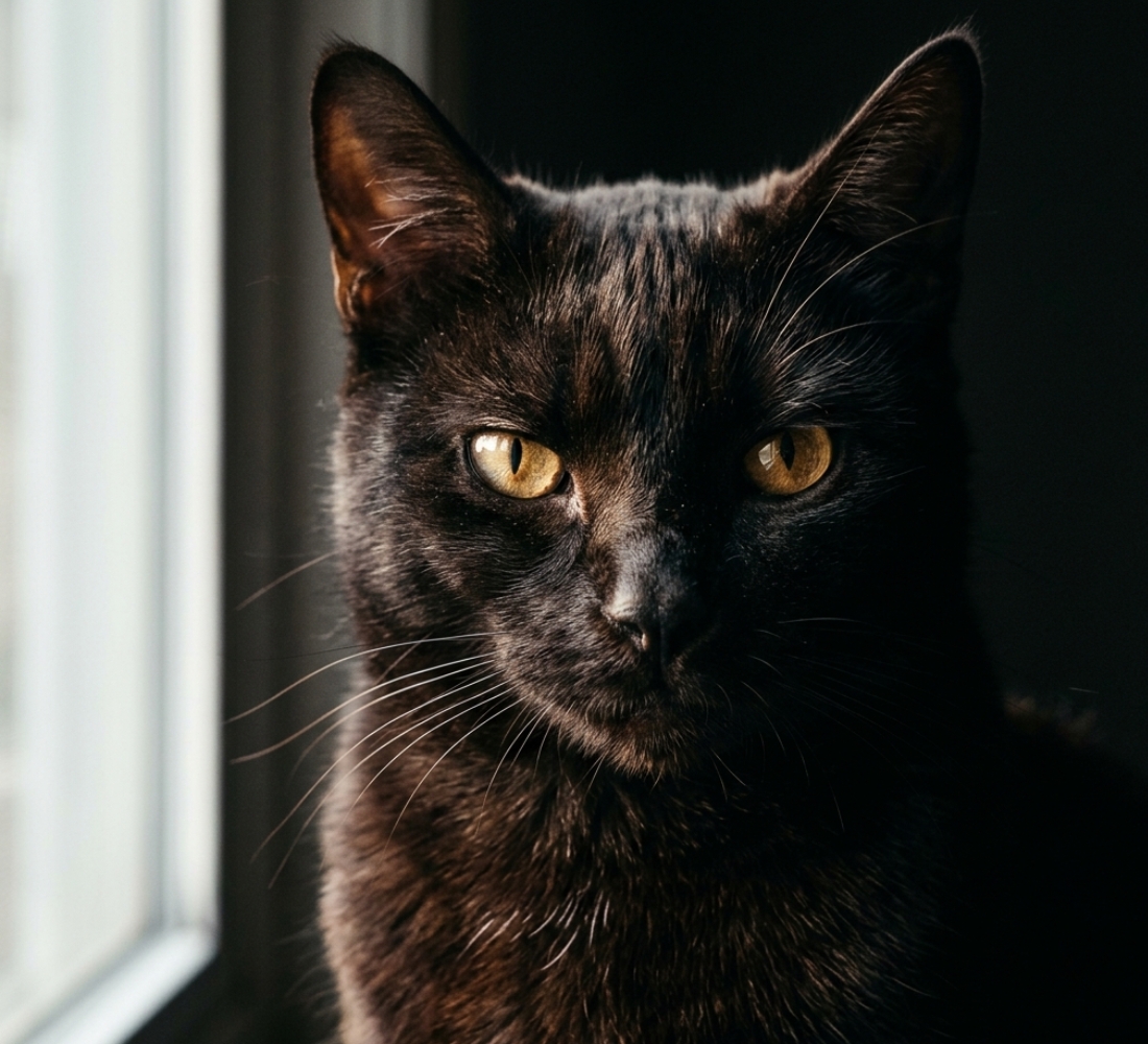 Cat portrait — your cat is a desert animal, feed accordingly