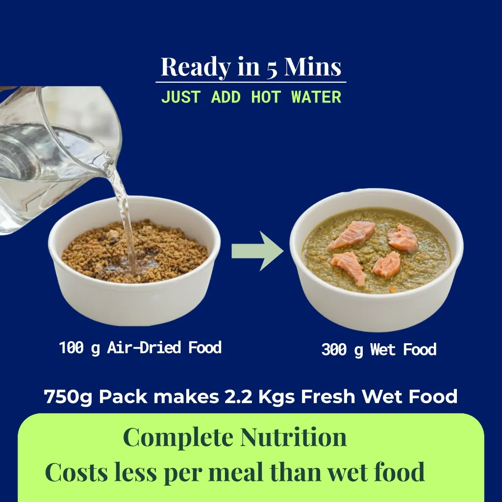 Add warm water ready in 5 mins4=