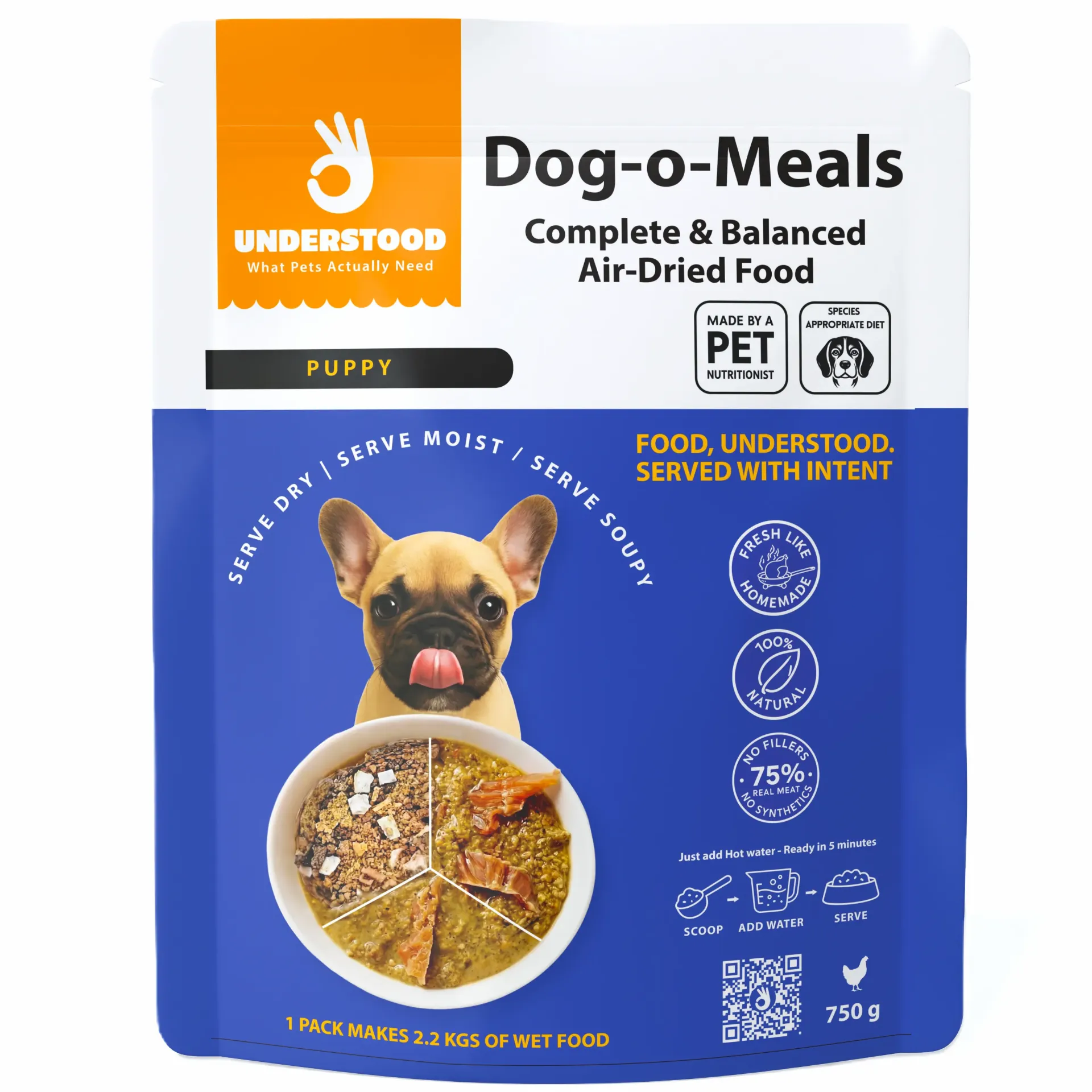 [Air Dried Puppy Food] Dog-o-Meals - Puppies