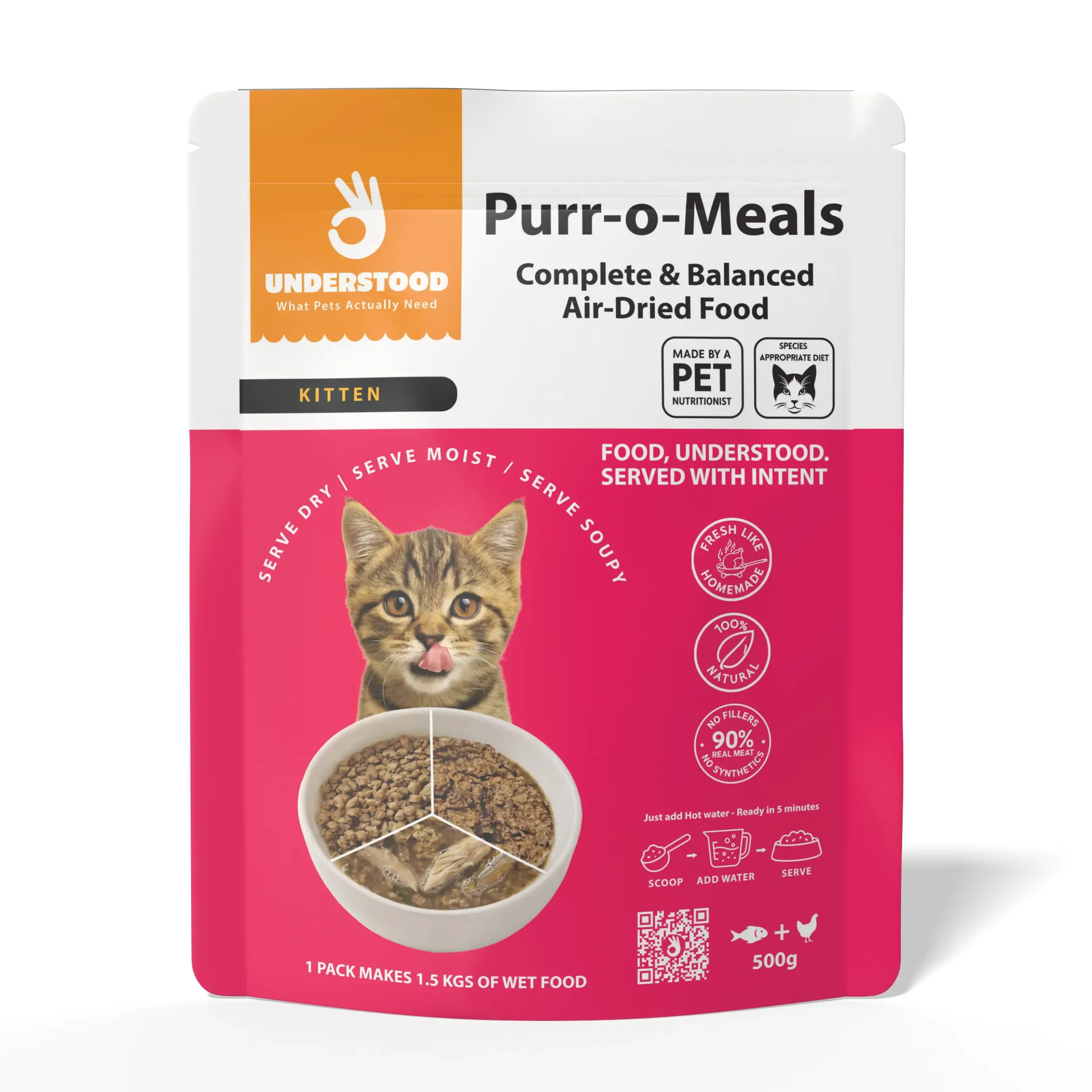 Purr-o-Meals for Kittens and Mothers