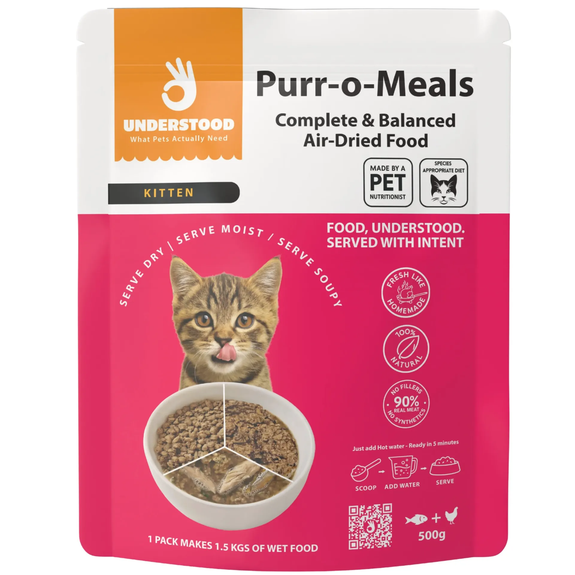 Purr-o-Meals for Kittens and Mothers