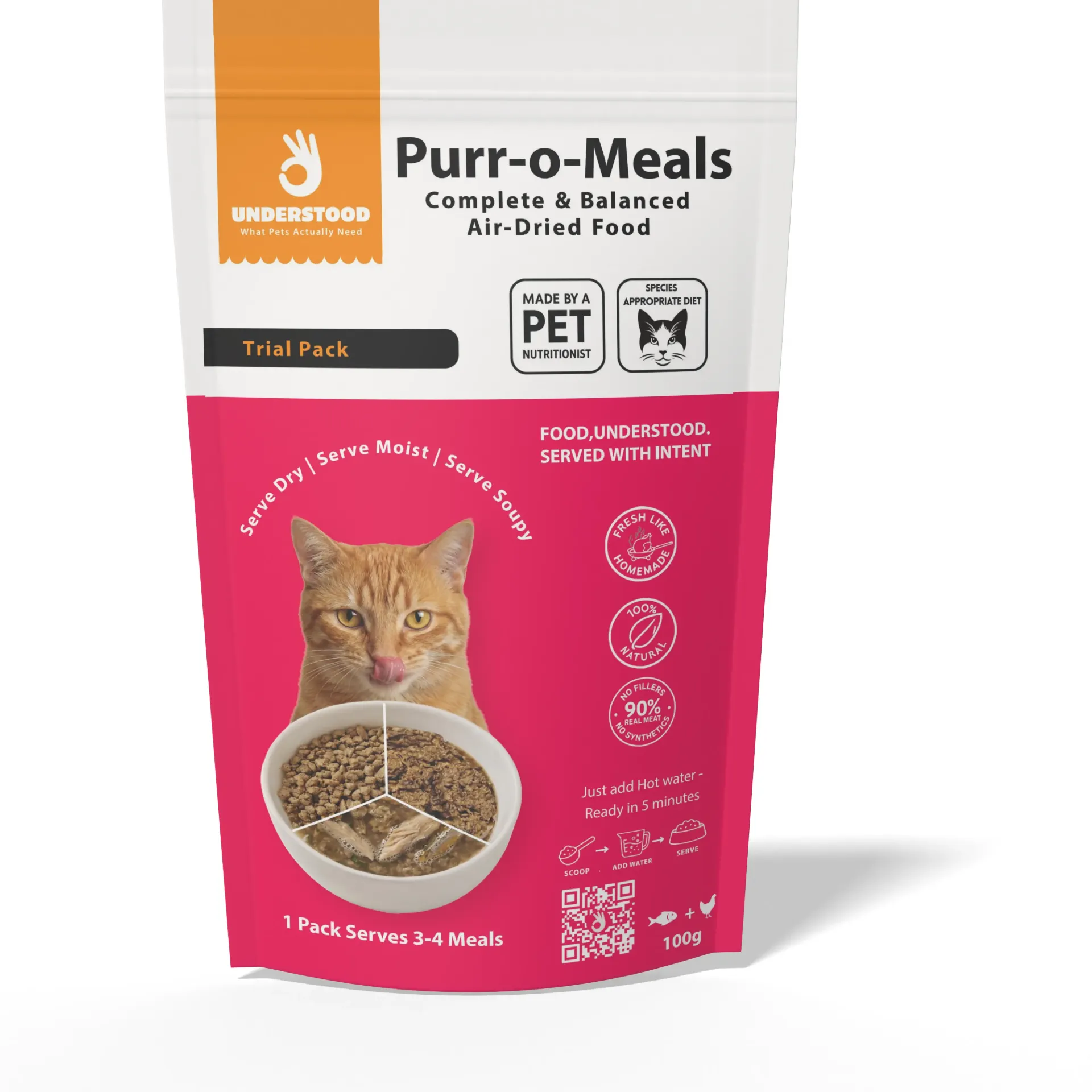Purr-o-Meals for Adult Cats (Trial Pack 100 g)